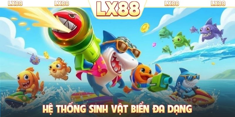 Hệ thống sinh vật biển đa dạng